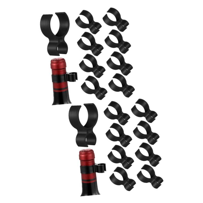 VICASKY 9er Set -Clips - Wiederverwendbare Sicherheitsclips Aus Kunststoff Für Hochzeiten Geburtstagsfeiern Und Kerzenpartys 4 5 x 3 cm Idealer Flaschenhalter von VICASKY
