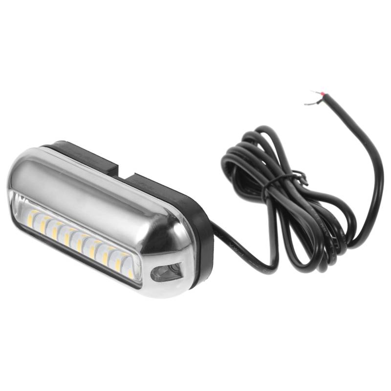 VICASKY Wasserdichte LED Unterwasserbeleuchtung Für Boote Leds Weißes Licht Einfache Installation Für Schiffs Und Bootsanwendungen von VICASKY