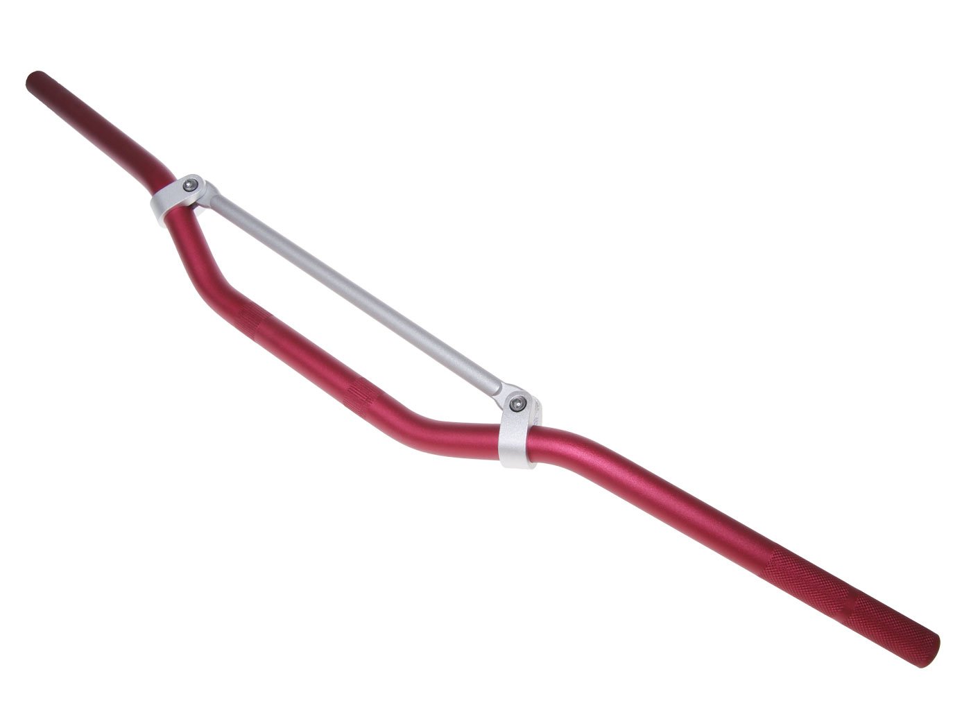 Lenker Motocross Aluminium mit Strebe rot 22mm - 810mm von Unbekannt