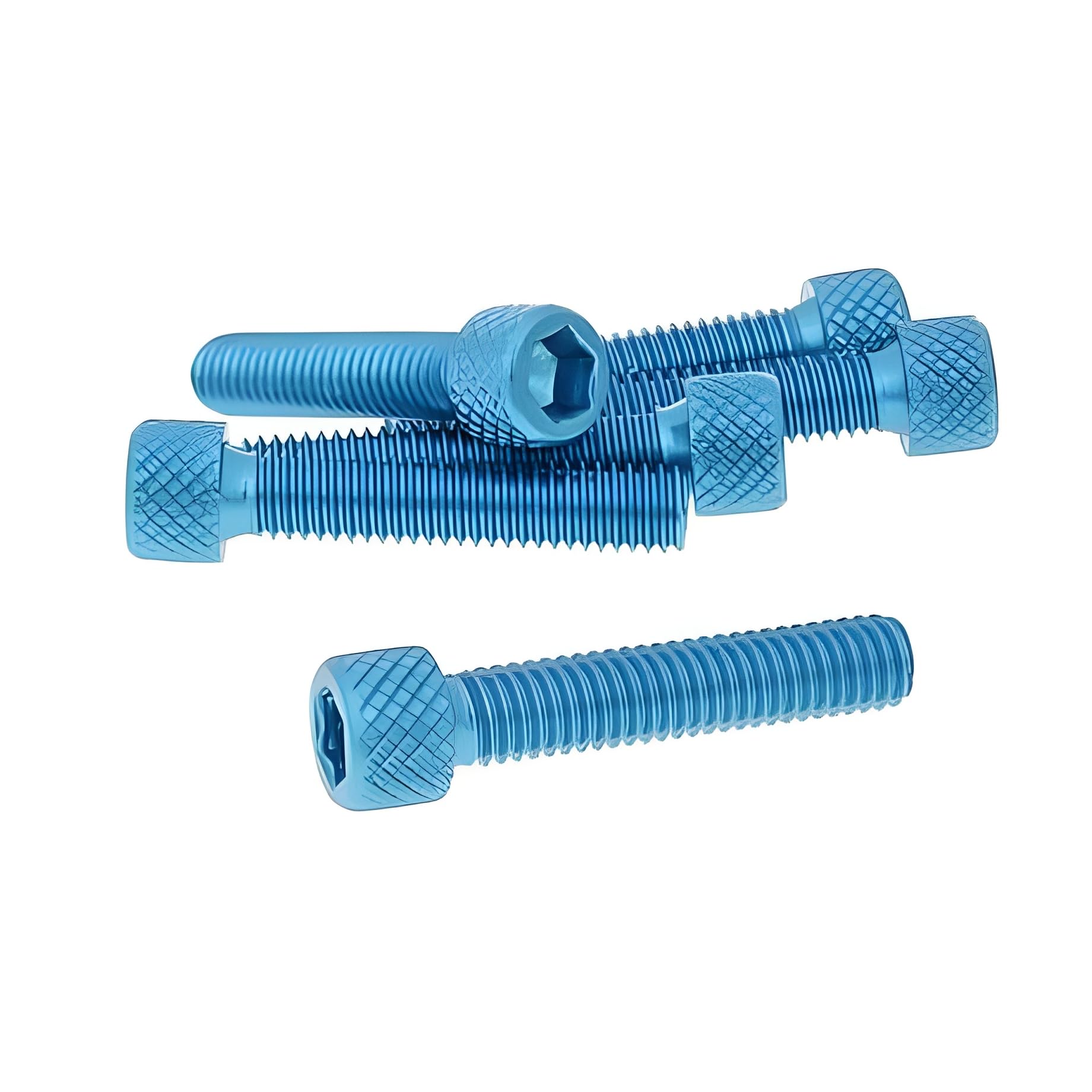 Screw Set 6 Pieces Hex Blue – M6 x 30 Screw Set 6 Pieces Hex Blue – M6 x 30 von Vicma