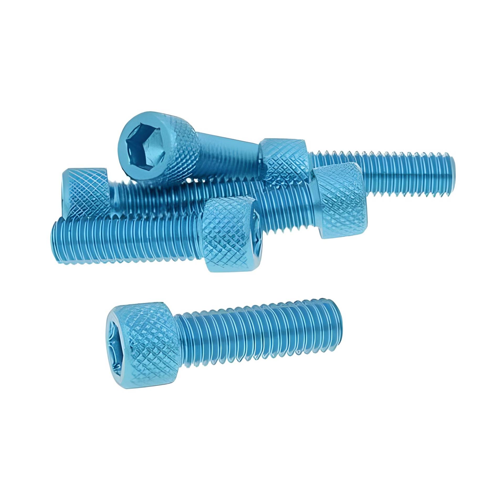 Screw Set 6 Pieces Hex Blue – M8 x 25 Screw Set 6 Pieces Hex Blue – M8 x 25 von Vicma