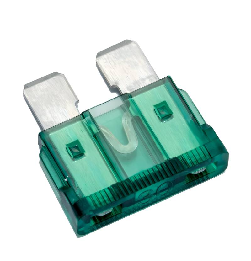 Sicherung Flachstecksicherung 19,2mm 30A grün von VICMA
