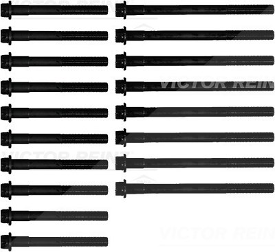 Victor Reinz Zylinderkopfschraubensatz [Hersteller-Nr. 14-32388-01] für Toyota von VICTOR REINZ