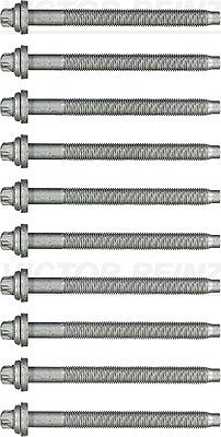 Victor Reinz Zylinderkopfschraubensatz [Hersteller-Nr. 14-35774-01] für Citroën, Ds, Fiat, Ford, Jaguar, Lancia, Land Rover, Mitsubishi, Peugeot, Suzu von VICTOR REINZ