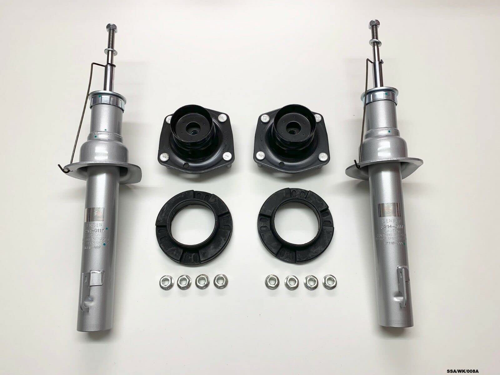 2 x Schwingungsdämpfer Stoßdämpfer und Halterungen vorne kompatibel mit Jeep Grand Cherokee 2005-2010 SSA/WK/008A 2 x Schwingungsdämpfer Stoßdämpfer und Halterungen vorne kompatibel mit Jeep Grand Cherokee 2005-2010 SSA/WK/008A von VIDARR