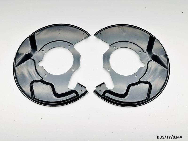 2 x Staubschutz für Vorderbremse, kompatibel mit Toyota Land Cruiser 100 J1 1998–2007 BDS/TY/034A von VIDARR