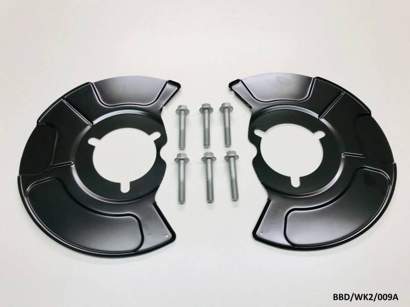 2 x Vorderbremsrückplatte kompatibel mit Jeep Grand Cherokee WK 2011-2020 BBD/WK2/009A von VIDARR