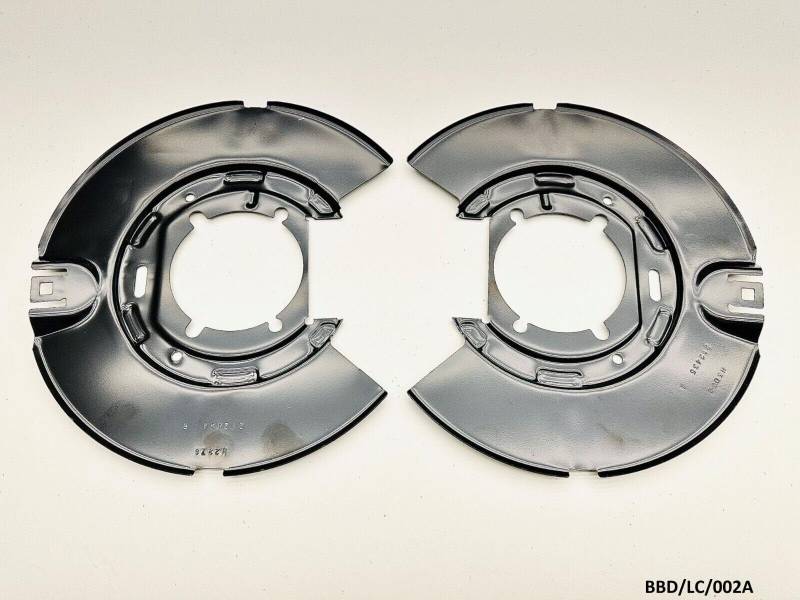 2 x hintere Bremsrückplatte kompatibel mit Dodge Charger LD 2011–2023 BBD/LD/001A von VIDARR