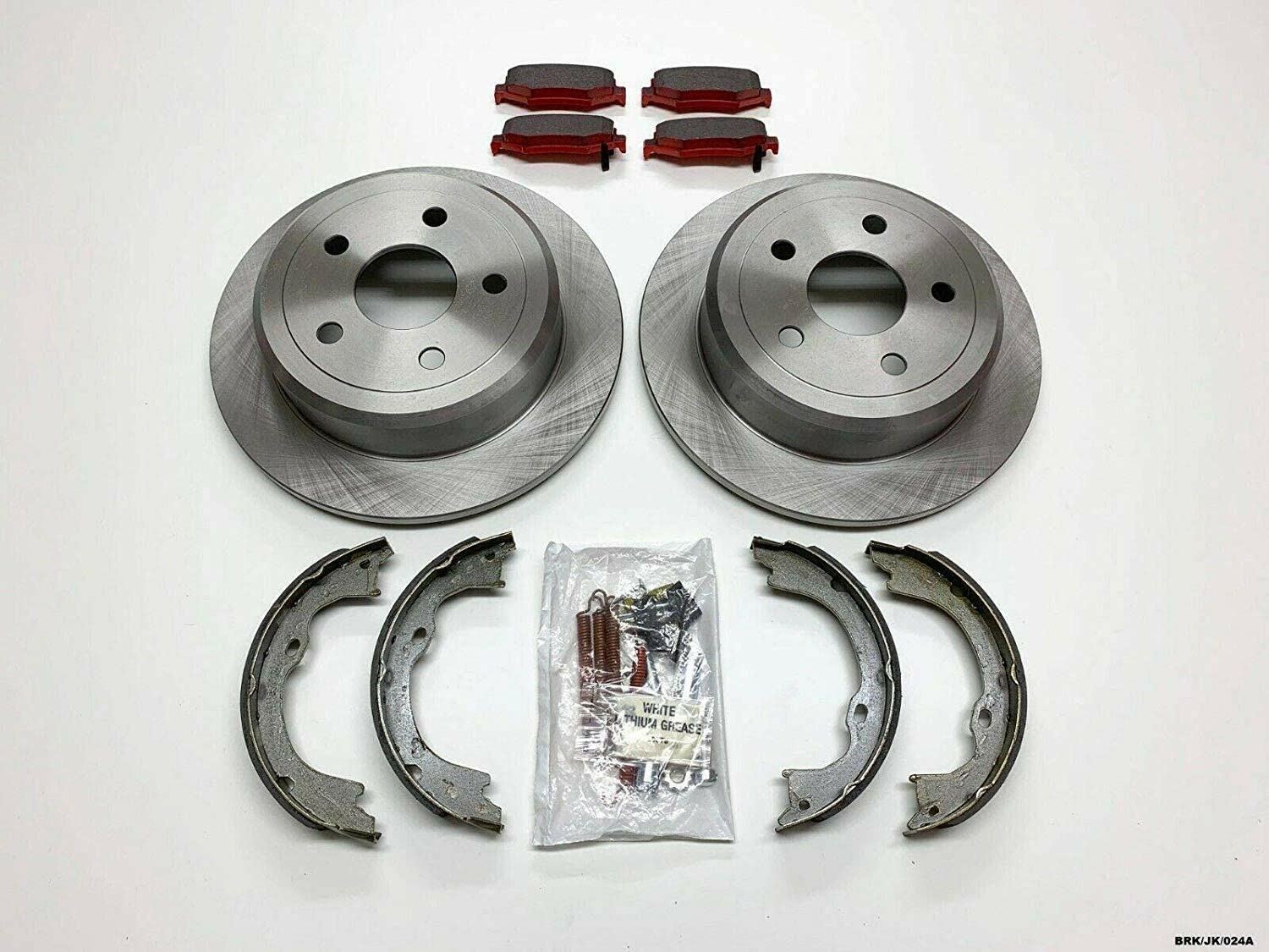 Bremsen hinten Medium Reparatursatz Kompatibel mit Jeep Wrangler JK 2007-2018 BRK/JK/024A Bremsen hinten Medium Reparatursatz Kompatibel mit Jeep Wrangler JK 2007-2018 BRK/JK/024A von VIDARR