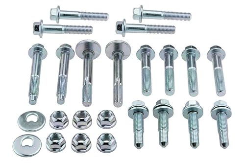 Hintere Querlenker, Schrauben und Muttern, Set, kompatibel mit Volvo C30 2006–2012 SMB/VV/009A von VIDARR