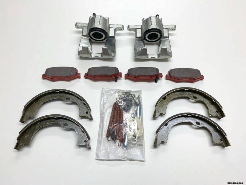 Kleines Reparaturset für Hinterradbremsen, kompatibel mit Dodge Nitro KA 2007–2011 BRK/KA/006A von VIDARR