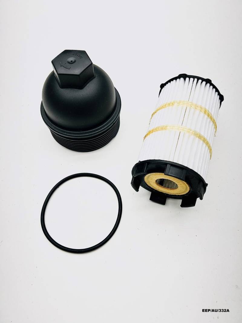 Ölfilter & Kappe kompatibel mit Audi R8 SYPYDER 4.2L/5.2LFSI Quattro 2007–2018 EEP/AU/332A von VIDARR