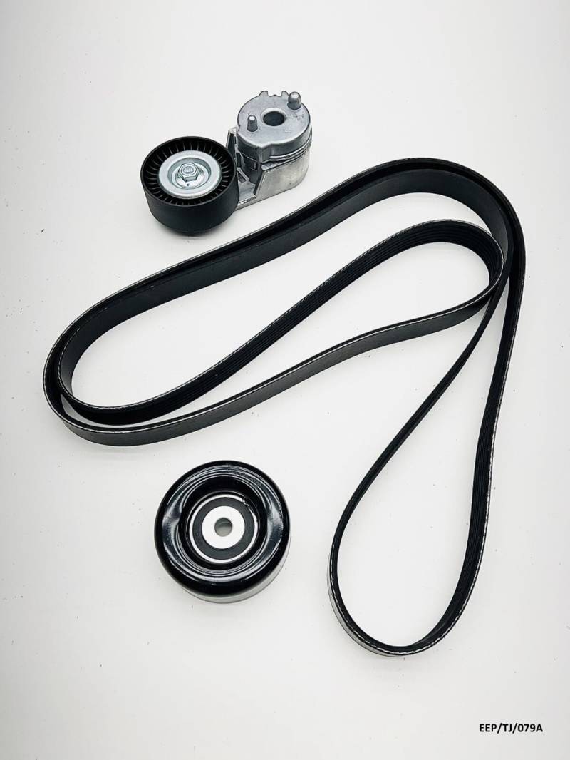 Serpentine Riemen Reparatursatz kompatibel mit Jeep Wrangler TJ 4.0L 2000-2006 A/C EEP/TJ/079A von VIDARR