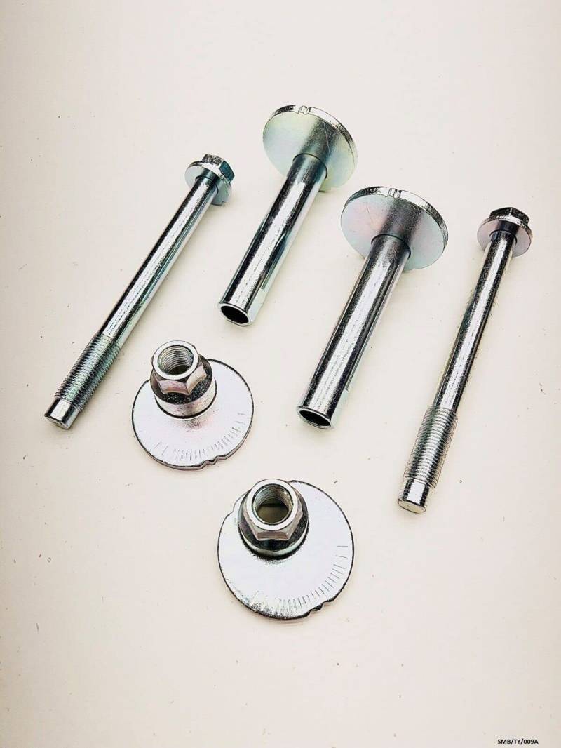 Steuerarm-Nockenschrauben-Set, vorne unten, kompatibel mit Toyota Land Cruiser 02–10 SMB/TY/009A von VIDARR