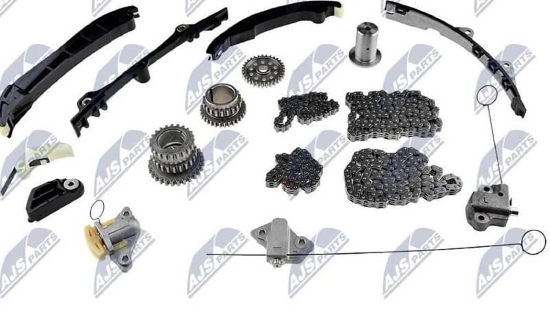 Steuerkettensatz & Komponentensatz kompatibel mit Chrysler 200 UF 3.6L 2015-2017 EEP/UF/001A von VIDARR