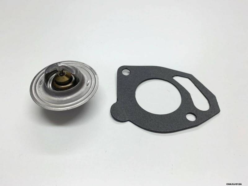 Thermostat & Dichtung kompatibel mit Jeep Cherokee XJ 2.5L & 4.0L 1984-2001 CHA/XJ/012A 180F von VIDARR
