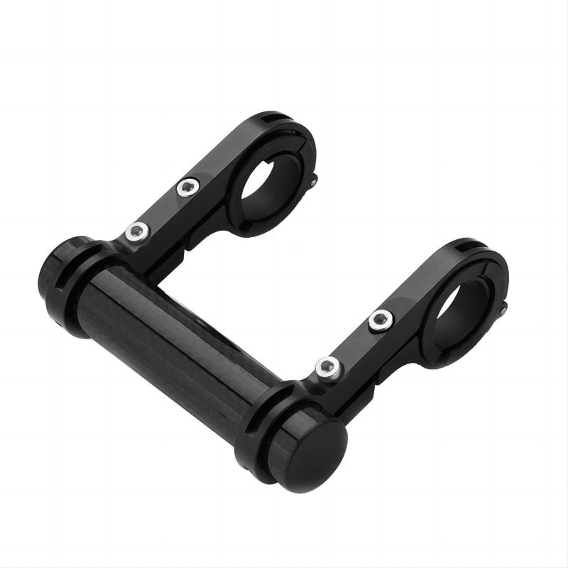 VIFER Fahrrad Lenker Erweiterung, Fahrrad Lenker Verlängerung Halterung Doppelhalterung Fahrradlenker Extender für Fahrradlicht Taschenlampe Smartphones GPS-Geräte (10cm) von VIFER