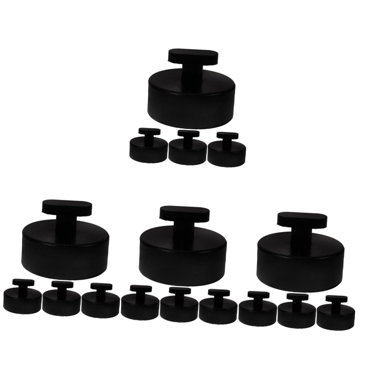 VILLCASE 4 Sätze Gummiblock Jack-pad Kissen Hubwagen Autozubehör Innere Autobuchsen Wagenheber Bodenheberauflagen Fahrzeughebebühnen Klinkenpad-Adapter Black 4 Stück * 4 VILLCASE 4 Sätze Gummiblock Jack-pad Kissen Hubwagen Autozubehör Innere Autobuchsen Wagenheber Bodenheberauflagen Fahrzeughebebühnen Klinkenpad-Adapter Black 4 Stück * 4 von VILLCASE