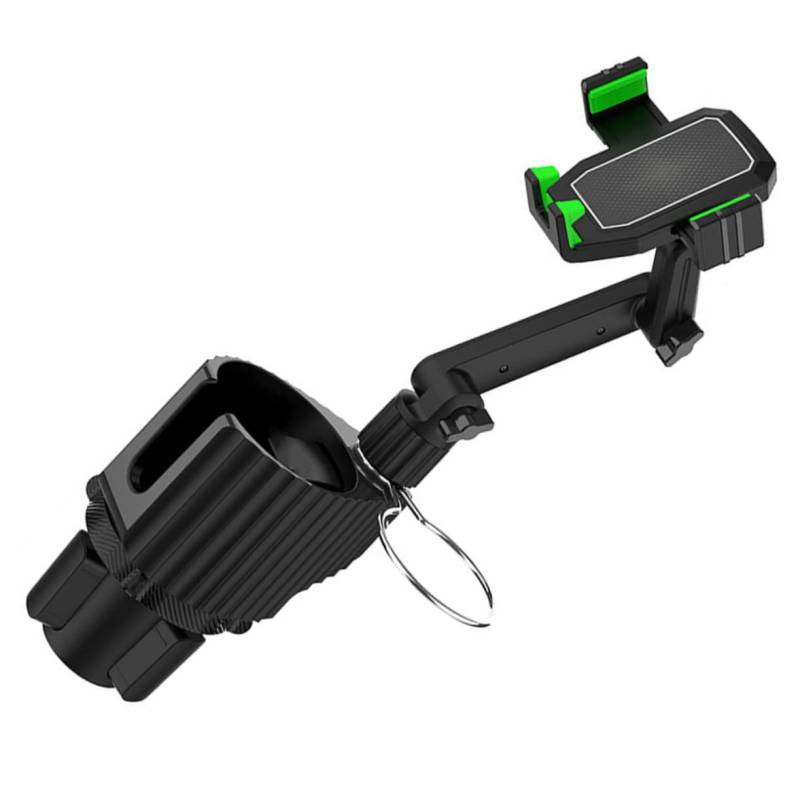 VILLCASE Auto Getränkehalter Mit Handyhalterung Multifunktionale Halterung Für Smartphone Getränke Für Verschiedene Flaschen Bechergrößen von VILLCASE
