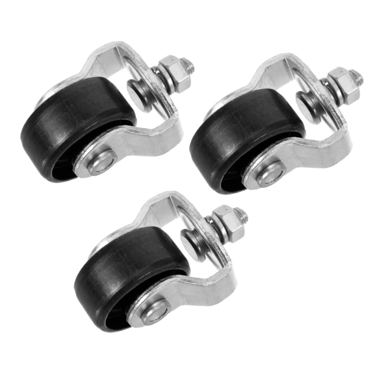 VILLFUL 3Pcs Wagenheber Ersatz Gusseisen Lenkräder Wagenheber Laufräder Accessory Replacement Duty Jack Radheber Heavy Wheel Zubehör Lenken Wheels Hydraulic Stück Vorderrad Räder Für von VILLFUL