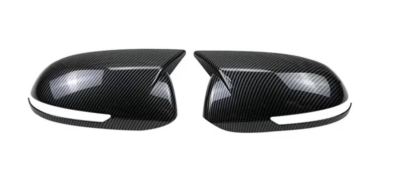 Auto Spiegelkappen Ersatz Kompatibel Mit K&ia Für K2 Für Rio 3 Türspiegelabdeckungen Kappen Rückansichtskappe Seitenrückspiegelschalen Rückspiegelseitenspiegelabdeckung Autoteile(Carbon-With lamp) von VINCTV