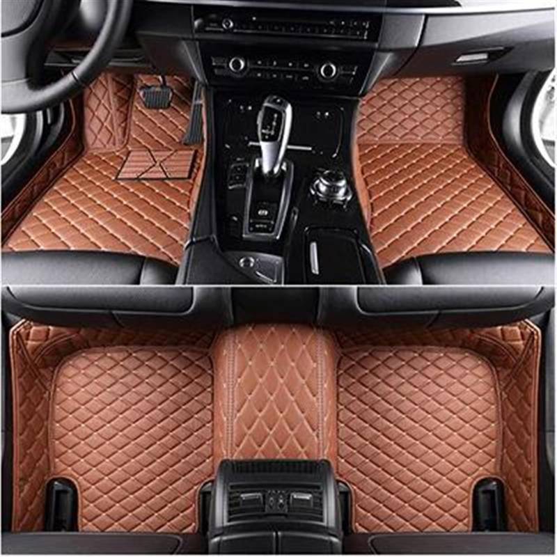 VINCTV Auto Fußmatten Teppich Kompatibel Mit Mercedes Für Benz C-Klasse W203 2004–2007 W204 W205 W206 2021 2022 2023, Individuelle Auto-Fußmatte, Innenzubehör, Teppich(7) von VINCTV