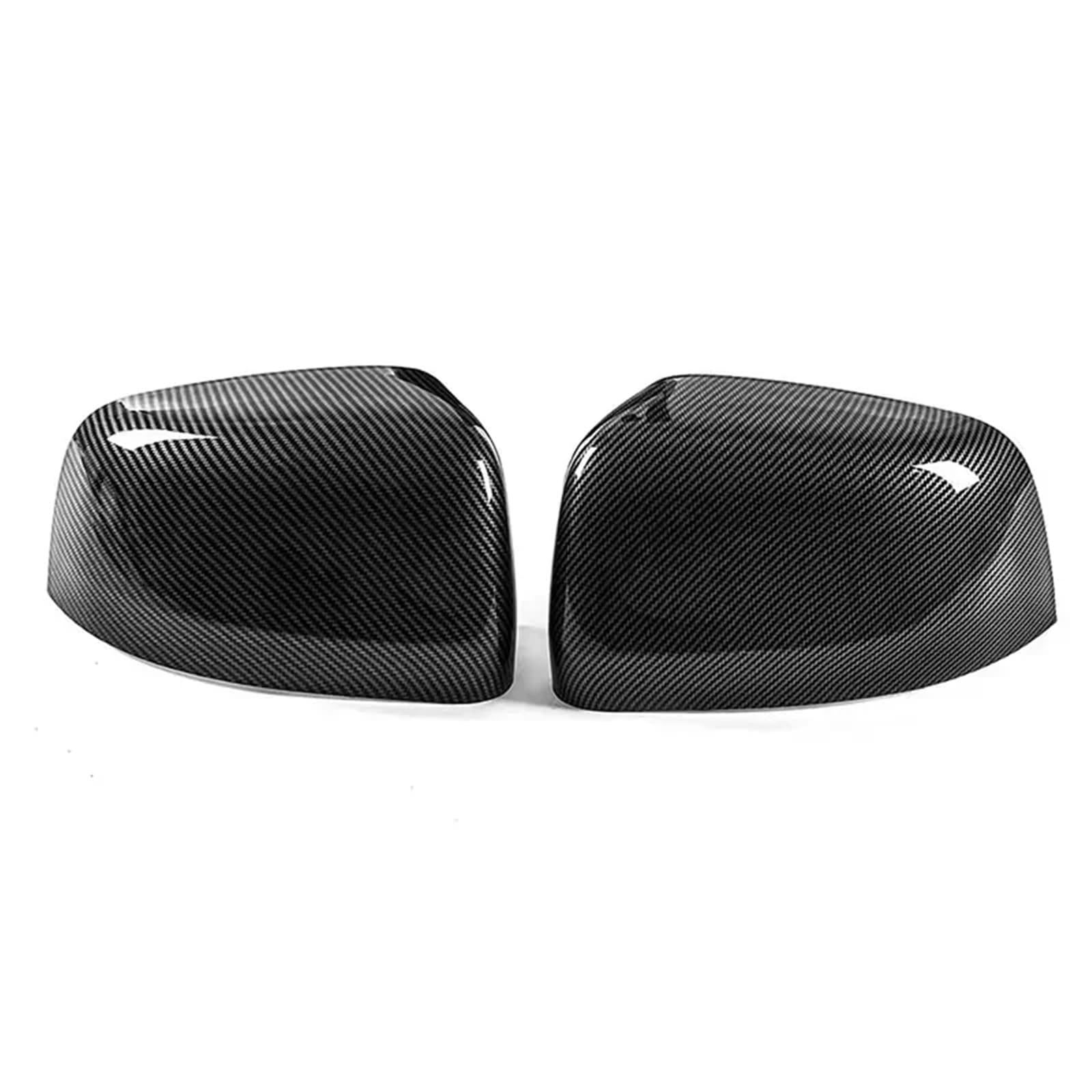 VINCTV Auto Spiegelkappen Ersatz Kompatibel Mit Dodge Für Durango 2011–2019, Rückansichtskappe, Seitliche Rückspiegelschalen, Rückspiegel-Abdeckung, Autozubehör(Carbon Look) von VINCTV