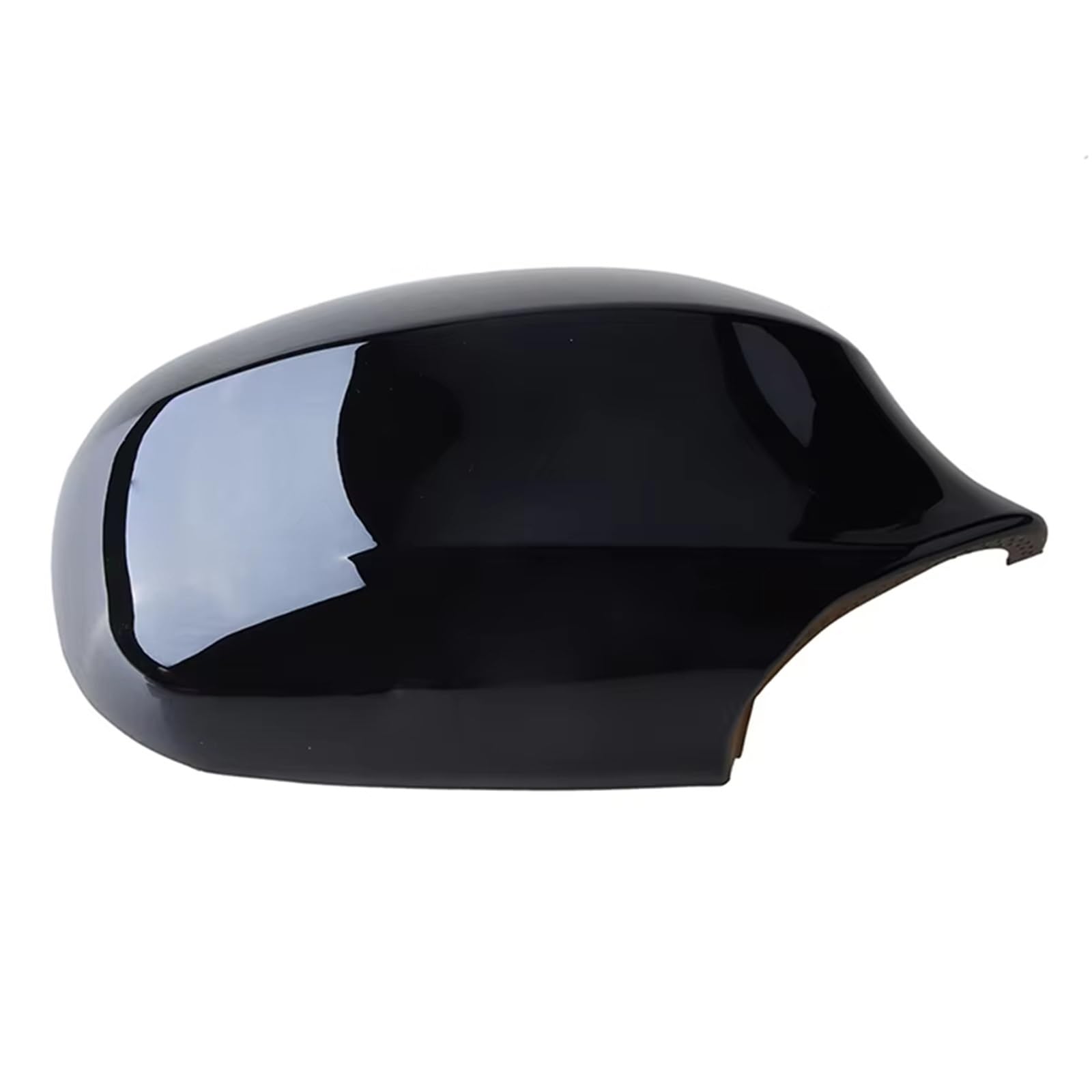 VINCTV Auto Spiegelkappen Ersatz Kompatibel Mit Für E90 E91 E92 E93 Rückspiegel-Abdeckkappe, Seitliche Rückspiegelkappen, Autozubehör, OEM: 51167135097, 51167135098(Glossy Black Right) von VINCTV