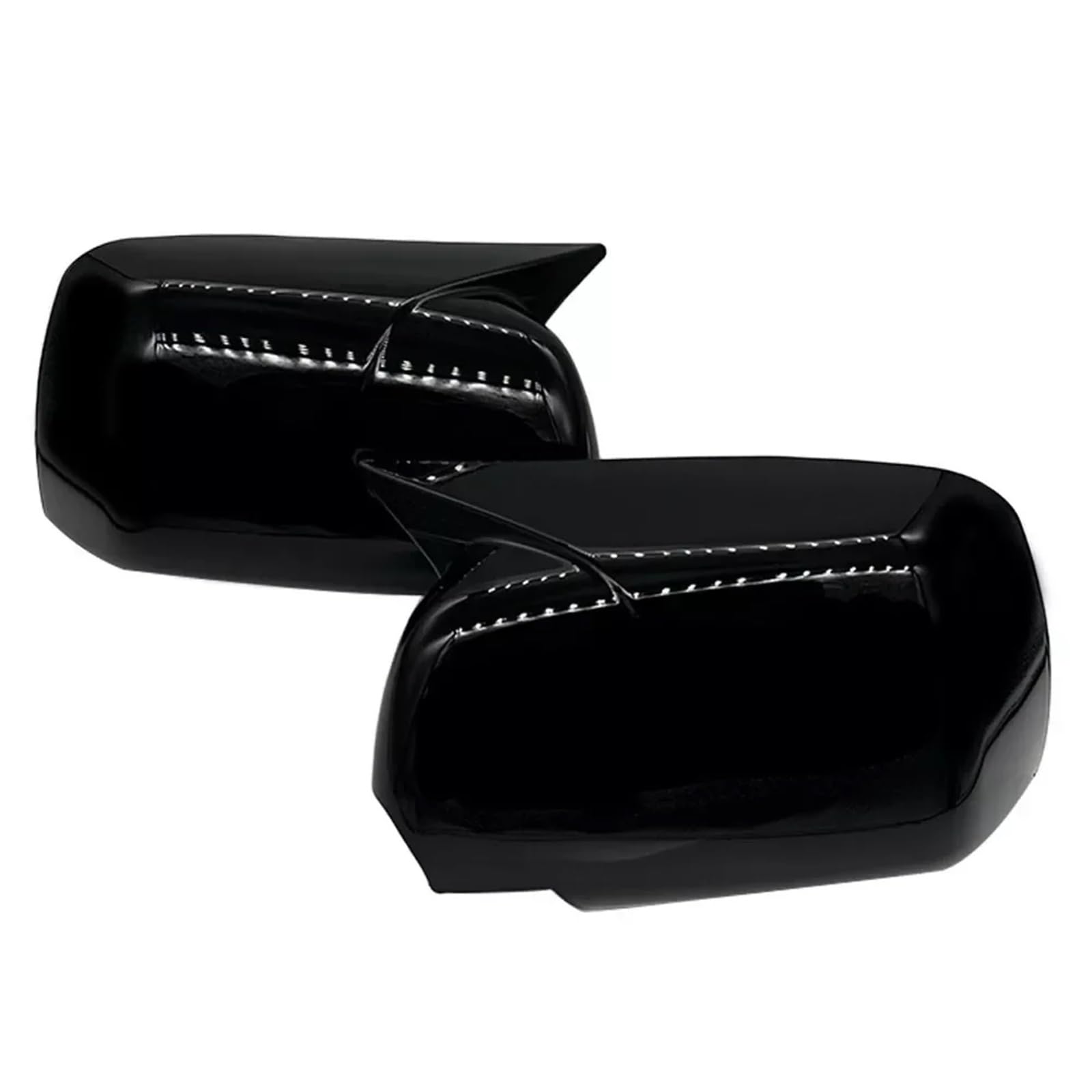 VINCTV Auto Spiegelkappen Ersatz Kompatibel Mit Für X5 Serie E53 1999–2006, Auto-Rückspiegel-Abdeckung, Auto Für Außenspiegel-Abdeckungen, Kappen, Türspiegel-Abdeckungen, Kappen(Black) von VINCTV