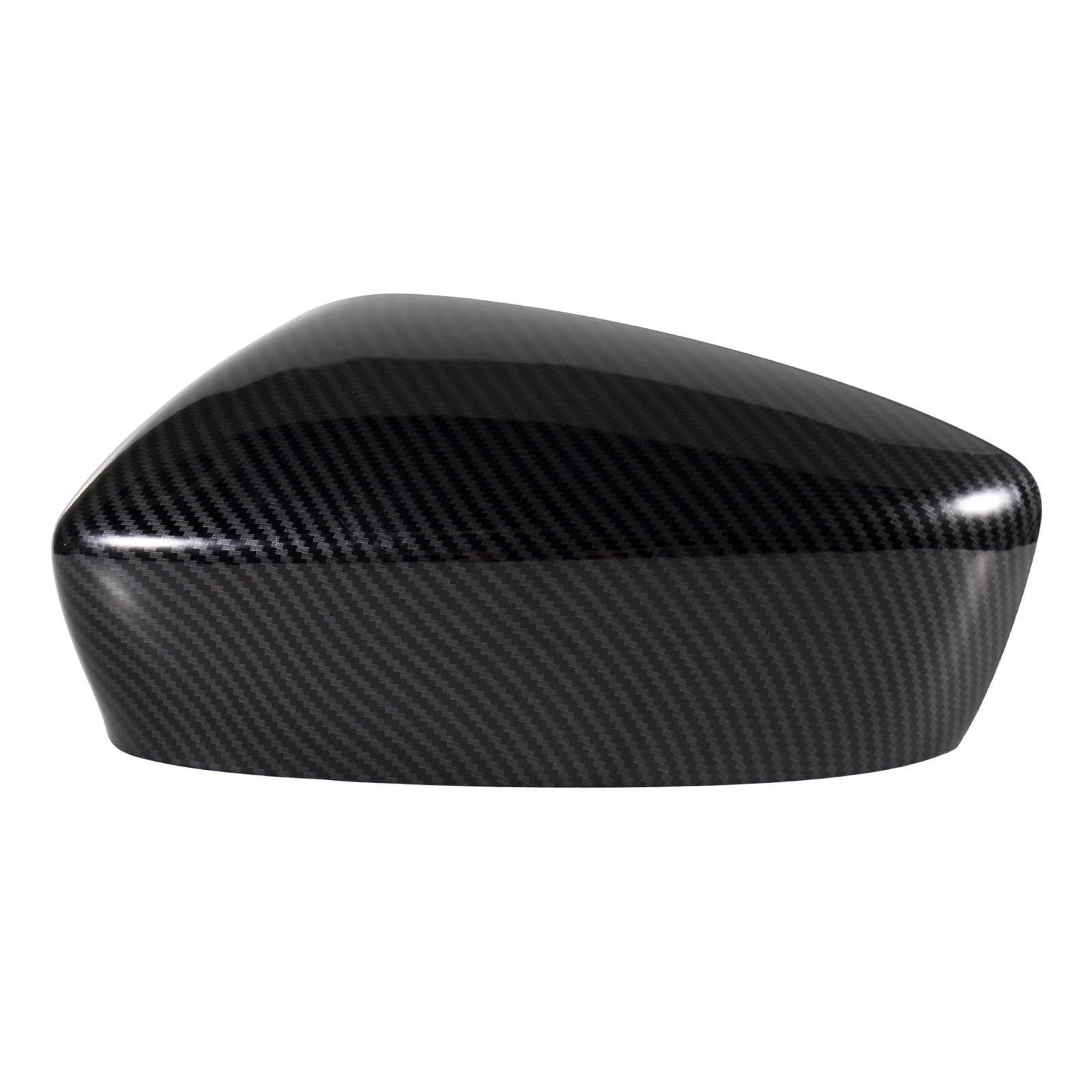 VINCTV Auto Spiegelkappen Ersatz Kompatibel Mit Mazda 3 Für Axela 2014 2015 2016 Türspiegelabdeckung Seitenrückspiegelschalen Rückspiegelseitenspiegelabdeckung Autozubehör(Carbon Pattern Left) von VINCTV