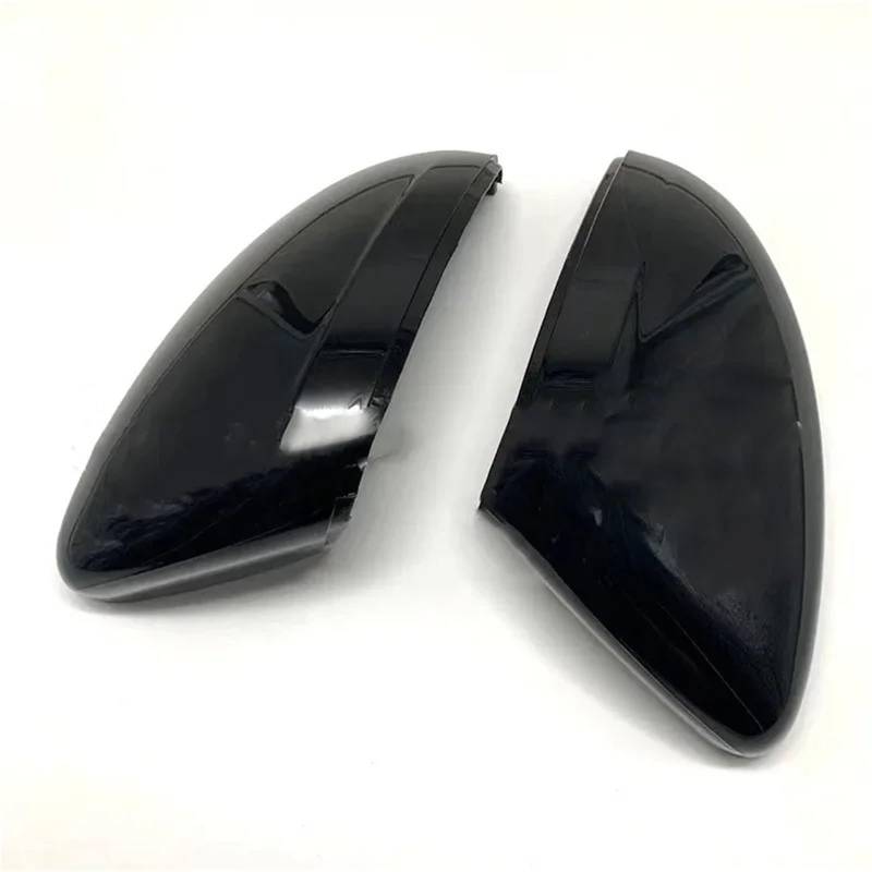 VINCTV Auto Spiegelkappen Ersatz Kompatibel Mit Peugeot Für 208 2008 Türspiegelabdeckungen Kappen Rückansichtskappe Seitenrückspiegelschalen Rückspiegelseitenspiegelabdeckung Autoteile(Black) von VINCTV