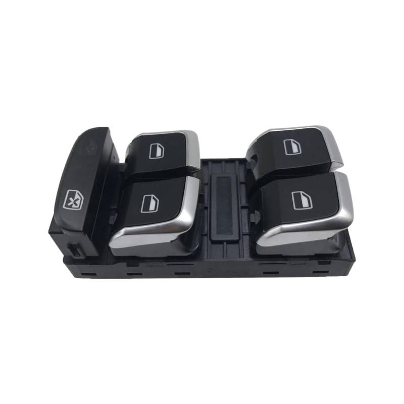 VINCTV Autofensterheberschalter Kompatibel Mit A4l Für Q3 Für Q5 Auto Fahrerseite Fenster Glas Chrom Für Master Schalter Taste Fensterheber 8kd959851a von VINCTV