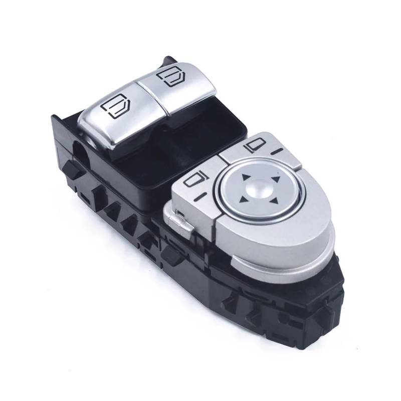 VINCTV Autofensterheberschalter Kompatibel Mit Benz Für C-Klasse C205 C180 C200 C220 C250 C43 C63 2015-2022 Auto Fenster Controller Schalter Taste Auto A2059057011(Black) von VINCTV