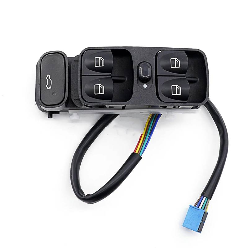 VINCTV Autofensterheberschalter Kompatibel mit Benz C-Class für C220 C200 C230 C240 ​​​​C270 C320 2000–2007, elektrischer Fensterheberschalter, Fensterheber A2038210679 von VINCTV