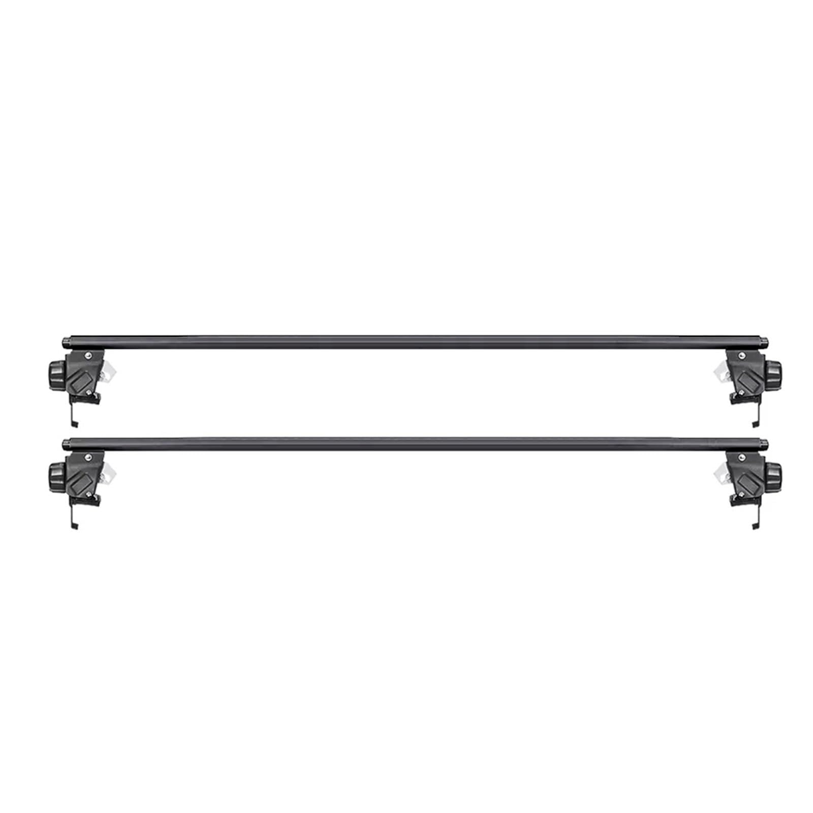 VINCTV Dachträger Kompatibel Mit Subaru Für WRX STI 4-Türer 2015-2018 2019 2020 2021 2022 2023 Auto Verstellbare Querstange Dachträgerschienen Gepäckträgerstangen Obere Gepäckträger(Black) von VINCTV