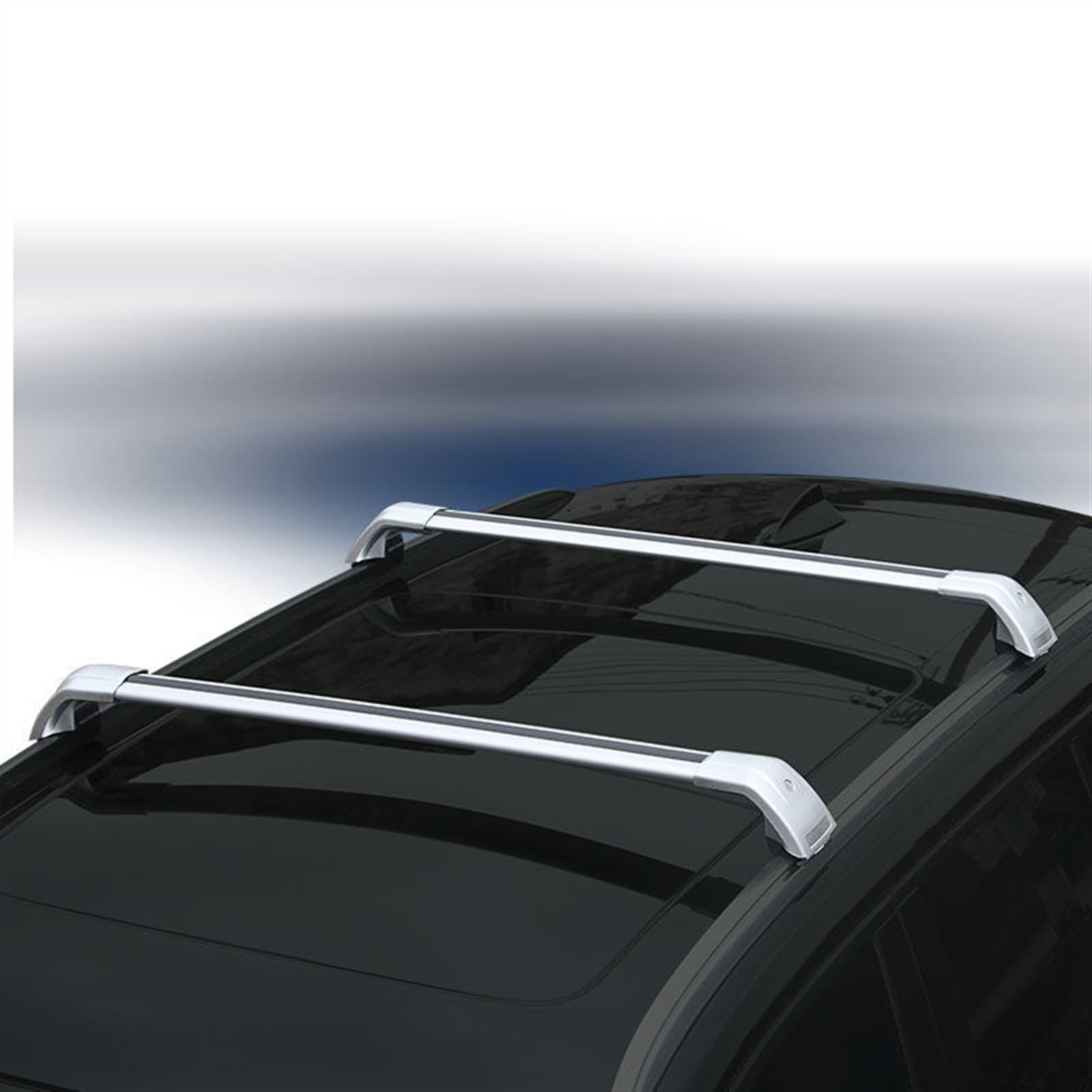 VINCTV Dachträger Kompatibel Mit Volvo Für XC40 (536) 2017 2018 2019 2020 2021 2 Stück Autodachträger Querträger Dachquerträger Verstellbare Dachgepäckträger(3) von VINCTV