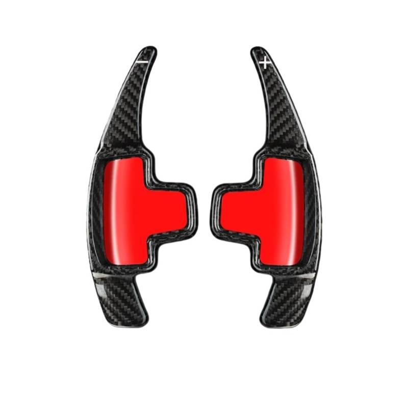 VINCTV Kompatibel Mit Benz Für A B E M Klasse ML W166 W176 W204 W212 W222 W246 C117 W218 X156 Carbon Fiber Lenkrad Paddle Shift Auto Schaltwippen(Black Carbon) von VINCTV
