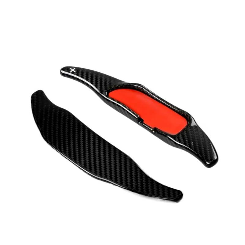 VINCTV Kompatibel Mit Benz Für C43 C53 C63 E43 E53 E63 S43 S53 S63 S65 Für Amg Lenkrad-Paddel-Schalthebel Schaltpaddel-Verlängerung DBPC Auto Schaltwippen(Black Carbon) von VINCTV