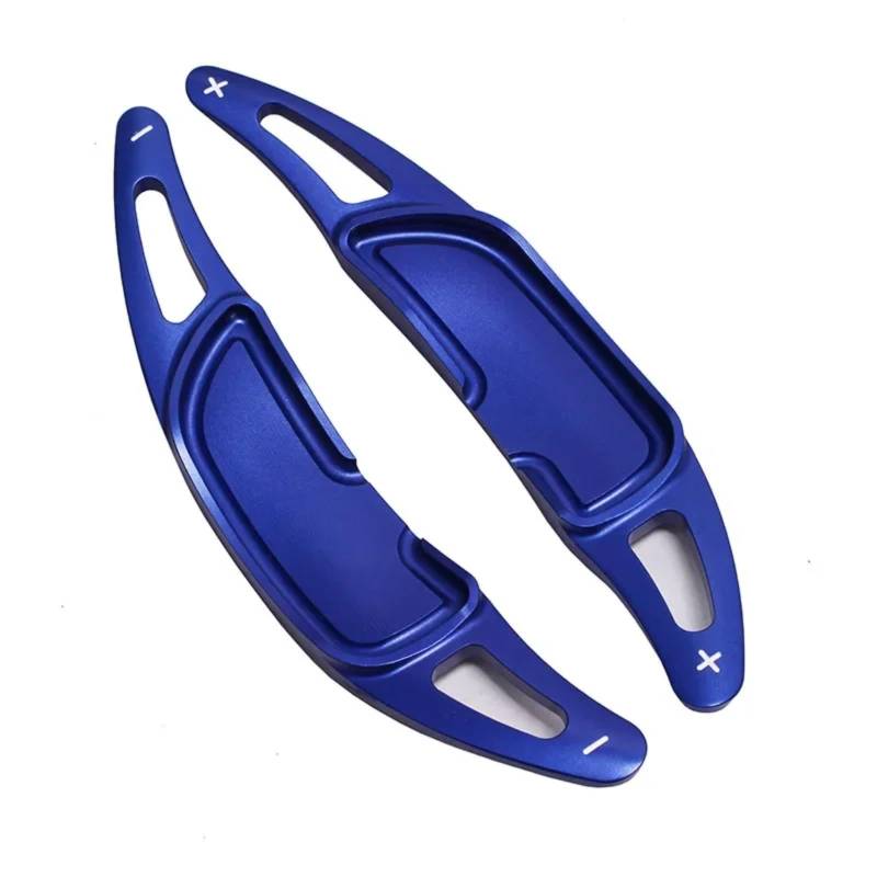 VINCTV Kompatibel Mit Benz Für C63 C43 S65 Für Coupe C217 W205 S205 2015 2016 2017 2018 2019 Auto-Lenkrad-Schaltwippen Extender Quick Shift-Zubehör Auto Schaltwippen(Blue) von VINCTV