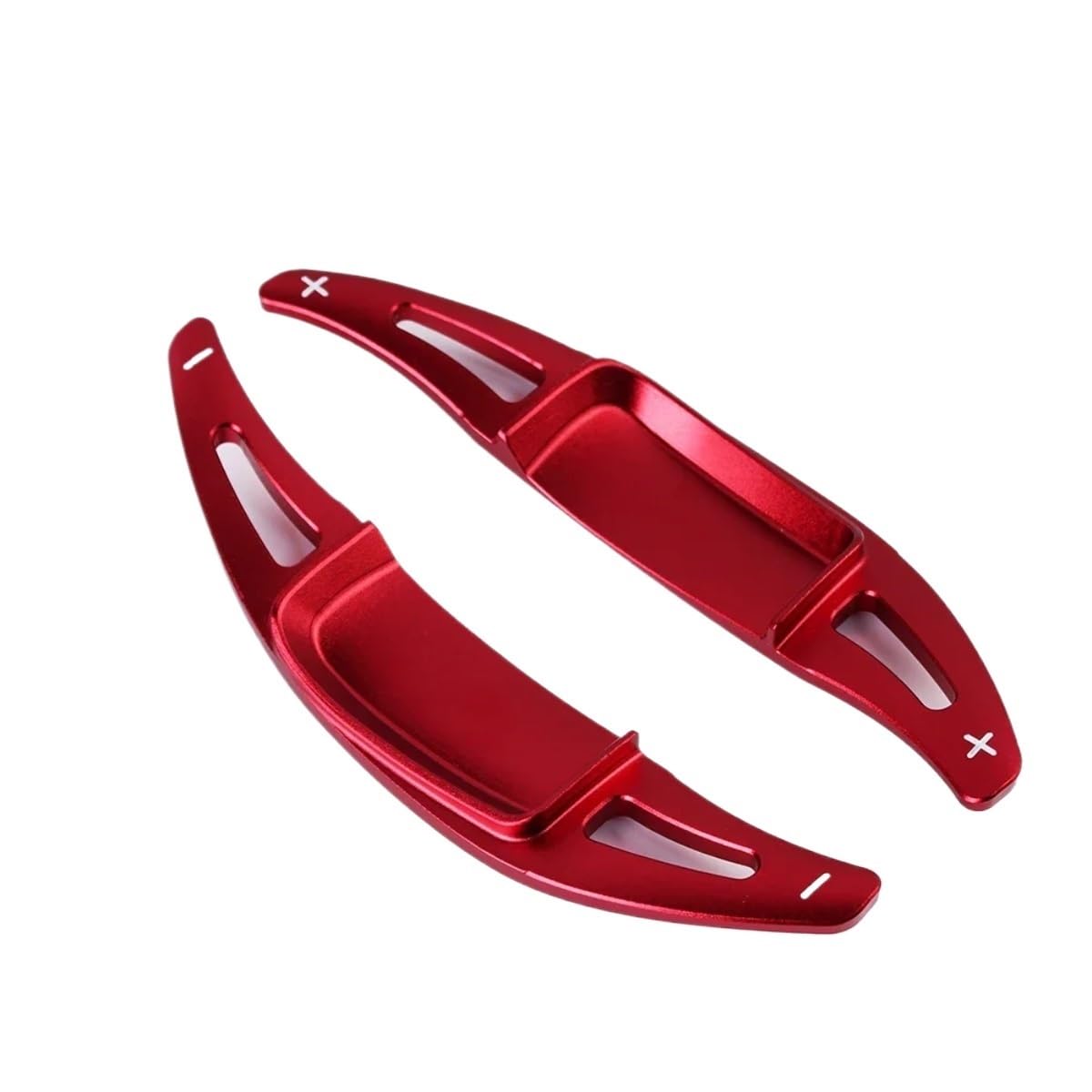 VINCTV Kompatibel Mit Benz Für E-Klasse E260 E300 Sports 2021 2022, Auto-Lenkrad, Schnellschalthilfe, Schaltpaddel, Schaltverlängerungsteile Auto Schaltwippen(Red) von VINCTV