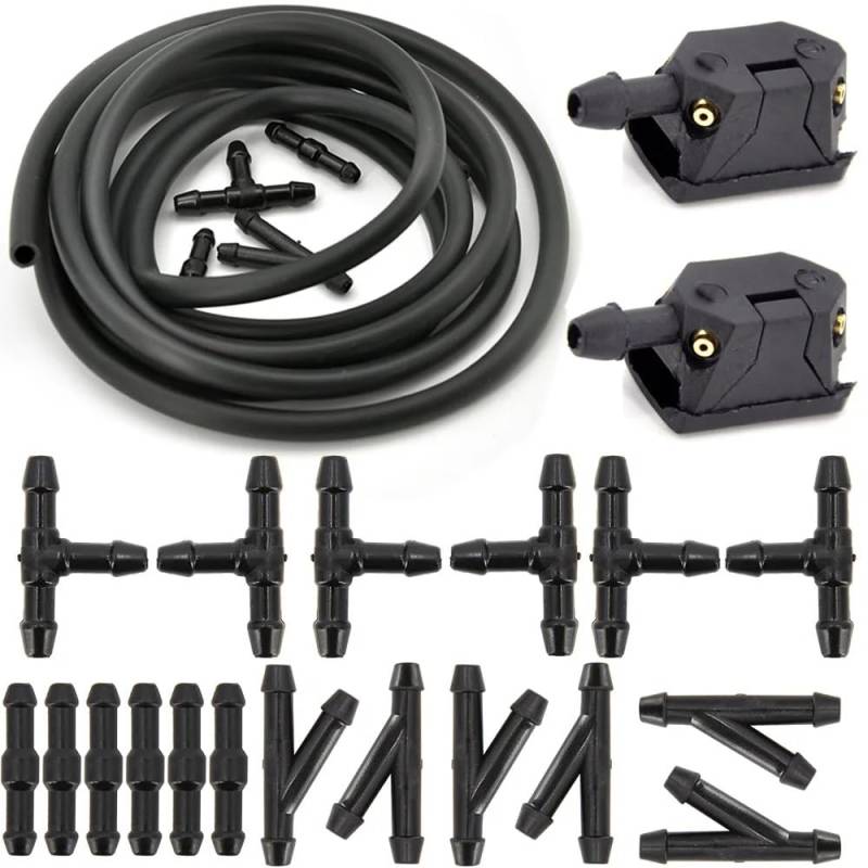 VINCTV Kompatibel Mit Benz Für Vito Für Van W638 1996–2003 W639 2003–2014 W447 2014–2024 Auto-Scheibenwischer-Waschdüse Scheibenwischer Spritzdüse(25pcs) von VINCTV