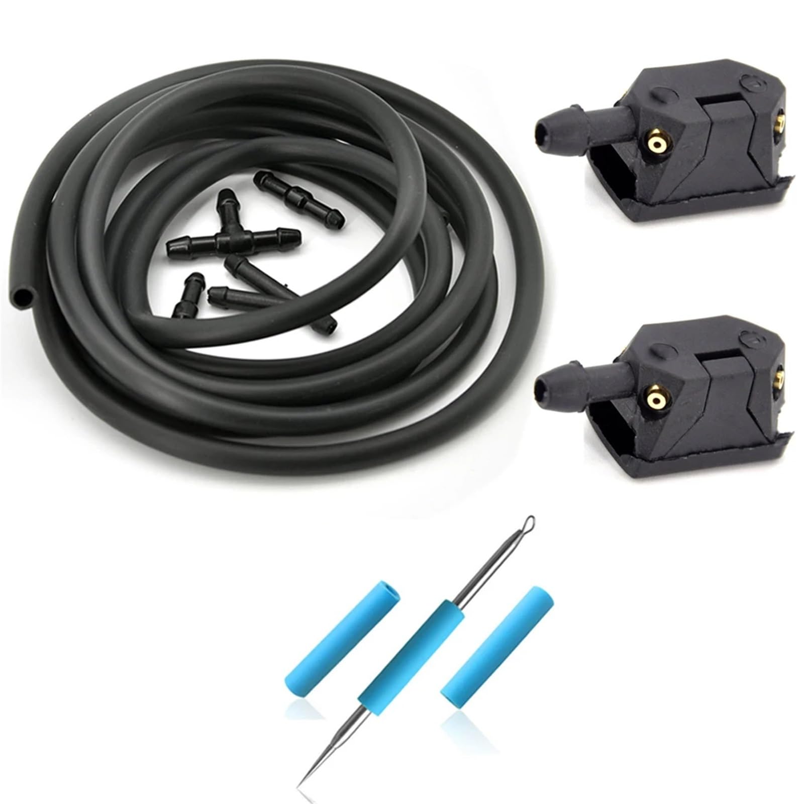 VINCTV Kompatibel Mit Citroen Für Jumper Für Relay Universal-Scheibenwaschanlage Wischersprüher Auto-Scheibenwaschpumpe Scheibenwischer Spritzdüse(with Regulator) von VINCTV