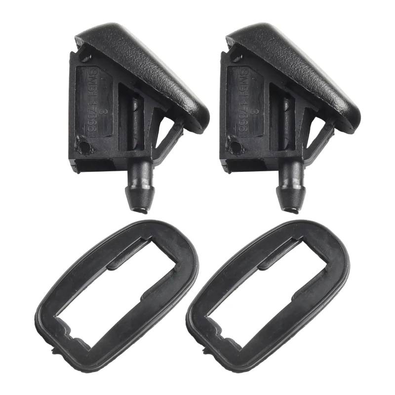 VINCTV Kompatibel Mit Ford Für Focus MK2 2004–2011, Auto-Frontscheibenwischer-Waschdüse, Auto-Universal-Frontscheibenwaschpumpe BM5117666AA Scheibenwischer Spritzdüse von VINCTV