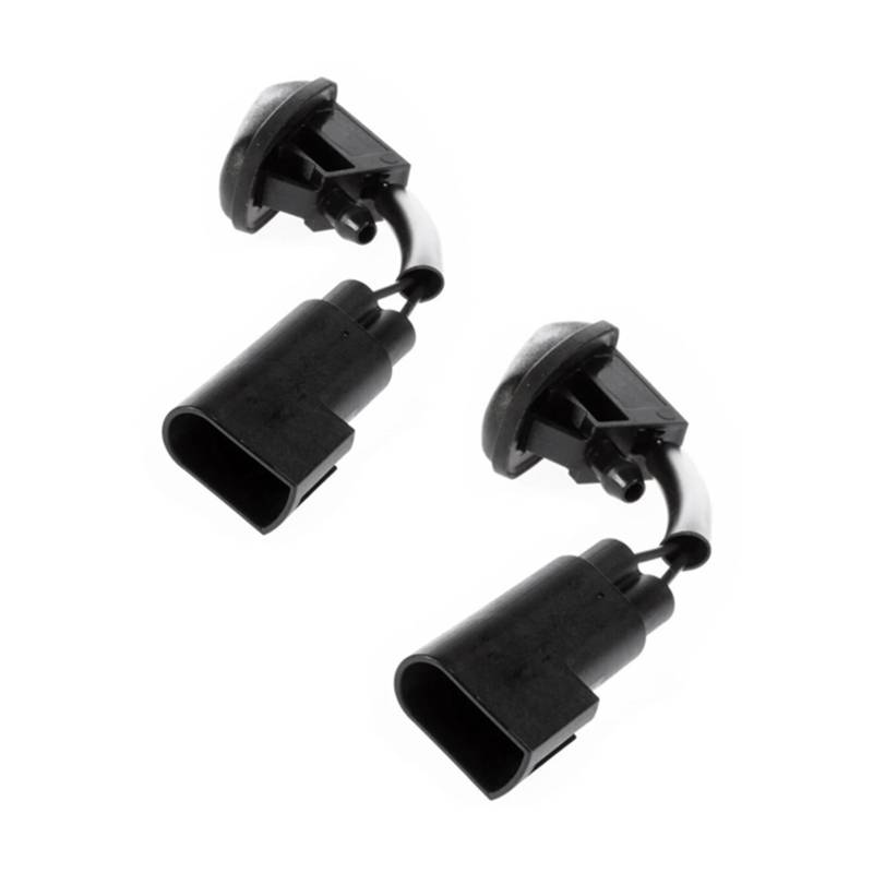 VINCTV Kompatibel Mit Ford Für Mondeo 2007–2014 Für Focus 2012–2018 Für Escape Für Kuga 2012–2018 Frontscheibenwaschdüse Mit Heizung BM5117666BA Scheibenwischer Spritzdüse von VINCTV