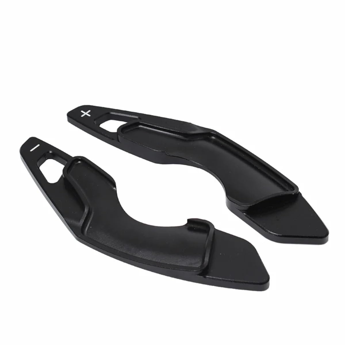 VINCTV Kompatibel Mit Lexus Für Rc 2014 2015 2016 2017 2018 Auto-Schalthebel-Verlängerung Lenkrad-Schalthebel-Paddel-Zubehör 2 Stück Auto Schaltwippen(Black) von VINCTV
