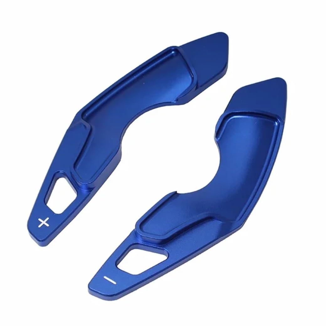 VINCTV Kompatibel Mit Lexus Für Rc 2014 2015 2016 2017 2018 Auto-Schalthebel-Verlängerung Lenkrad-Schalthebel-Paddel-Zubehör 2 Stück Auto Schaltwippen(Blue) von VINCTV