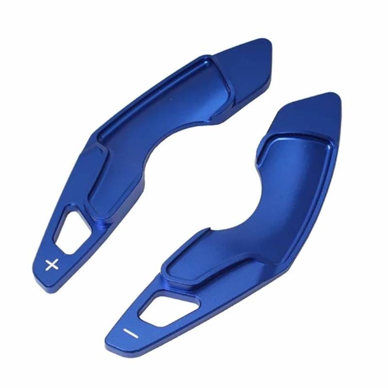 VINCTV Kompatibel Mit Lexus Für Rc 2014 2015 2016 2017 2018 Auto-Schalthebel-Verlängerung Lenkrad-Schalthebel-Paddel-Zubehör 2 Stück Auto Schaltwippen(Blue) von VINCTV
