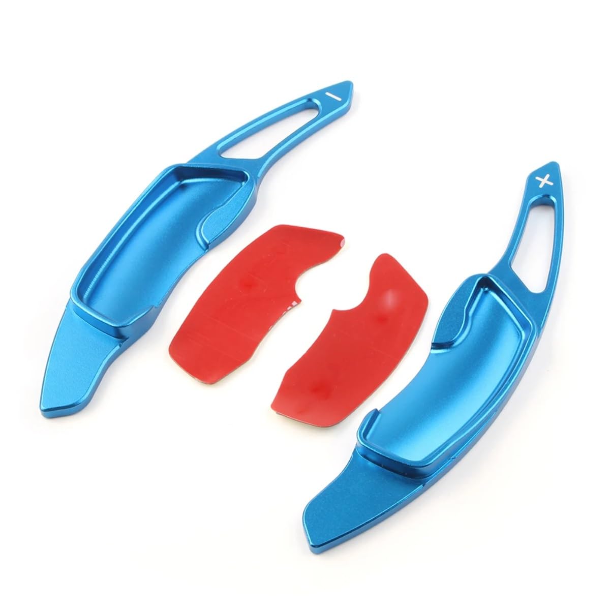 VINCTV Kompatibel Mit Subaru Für Impreza Für BRZ Xv 2012 2013 2014 2015 2016 2017 2018 2019 Auto Lenkrad Schaltwippe Shifter Verlängerung Auto Schaltwippen(Blue) von VINCTV