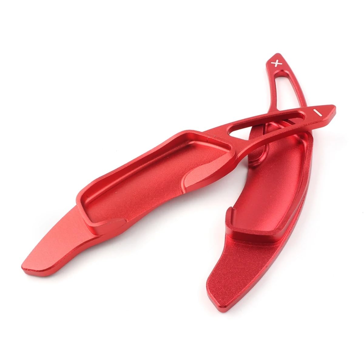 VINCTV Kompatibel Mit Subaru Für Impreza Für BRZ Xv 2012 2013 2014 2015 2016 2017 2018 2019 Auto Lenkrad Schaltwippe Shifter Verlängerung Auto Schaltwippen(Red) von VINCTV