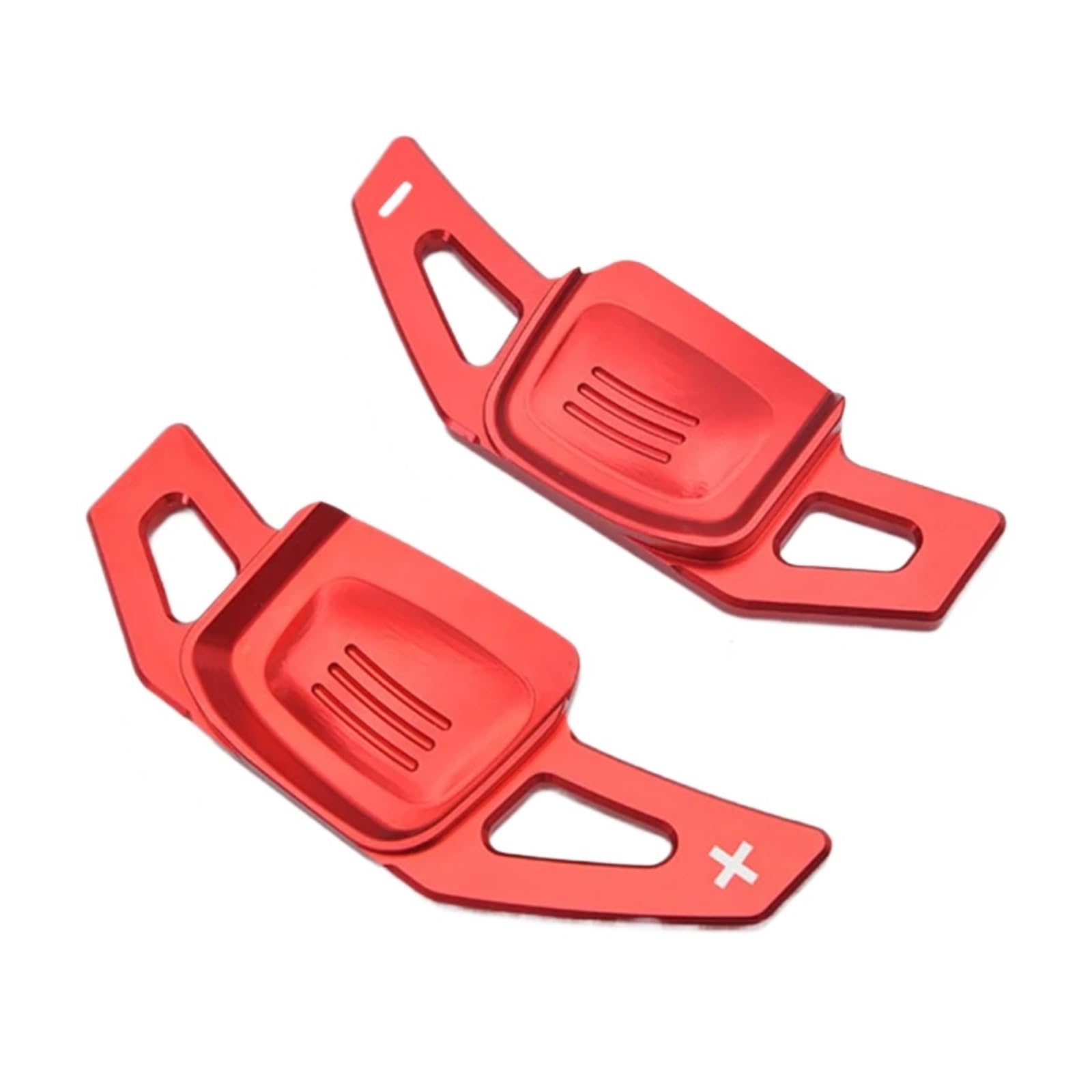 VINCTV Kompatibel Mit Vw Für Variant Für Tiguan Für J&etta MK6 Auto-Schalthebel-Verlängerung, Lenkrad-Schaltpaddel-Schalthebel-Verlängerungsteile Auto Schaltwippen(Red) von VINCTV
